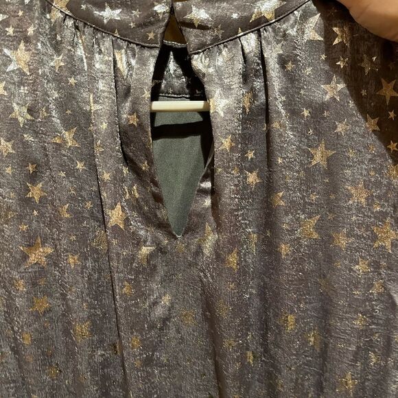 ModCloth Silver Star Dress - L - Picture 3 of 4